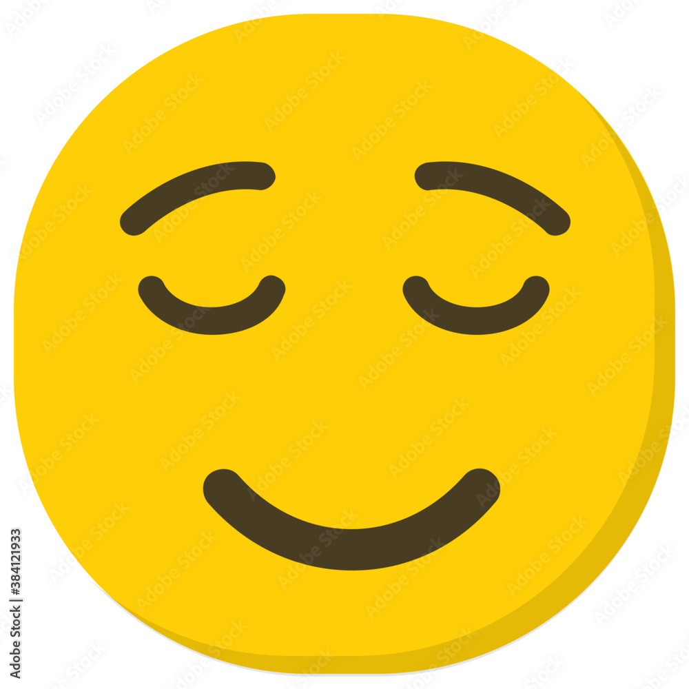 A slightly smiling face emoticon
A slightly smiling face emoticon