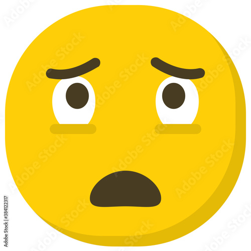 
Astonished smiley is shear surprise
