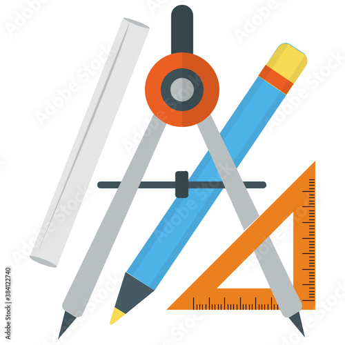 
Geometrical tools are conceptualizing drafting tools 
