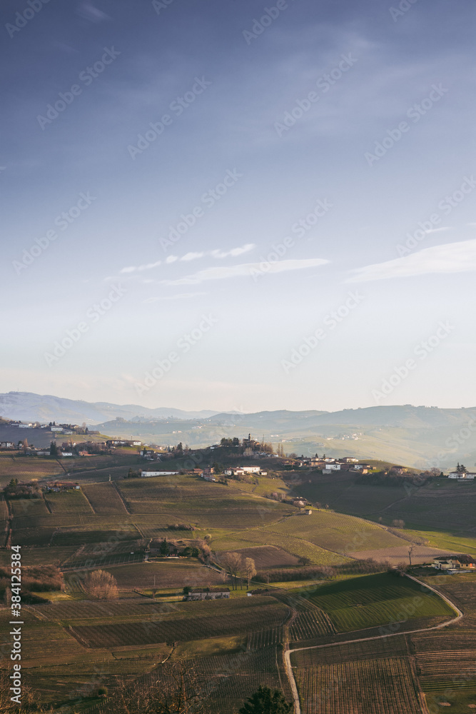 Fototapeta premium Langhe Astesane