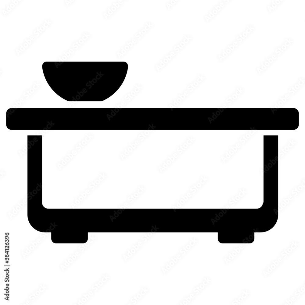 A flat table to use in restaurant and household
A flat table to use in restaurant and household
