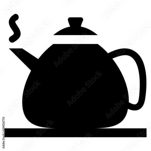 
A tea container for keeping it hot, teapot 
