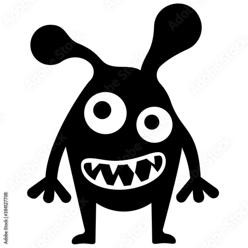 
Krumm monster having two eyes 
