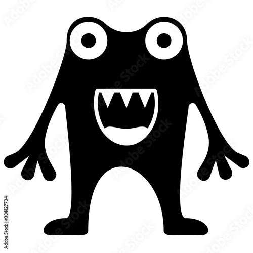 
Krumm monster having two eyes 
