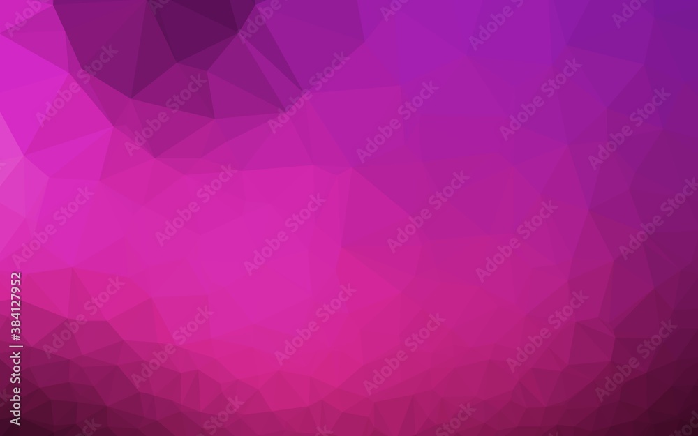 Dark Pink vector blurry triangle template. Dark Pink vector blurry triangle template.