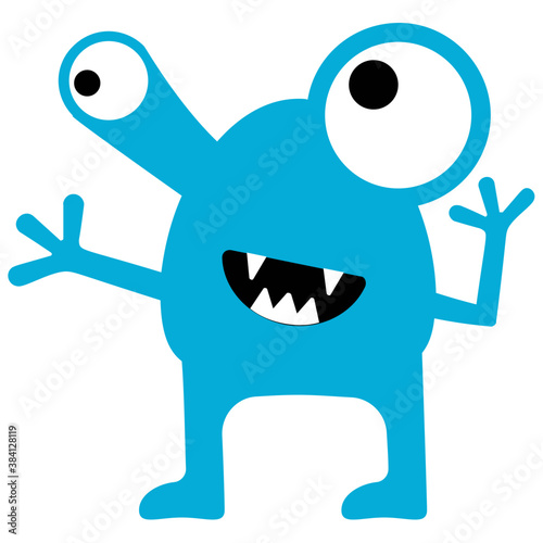  Krumm monster having two eyes 