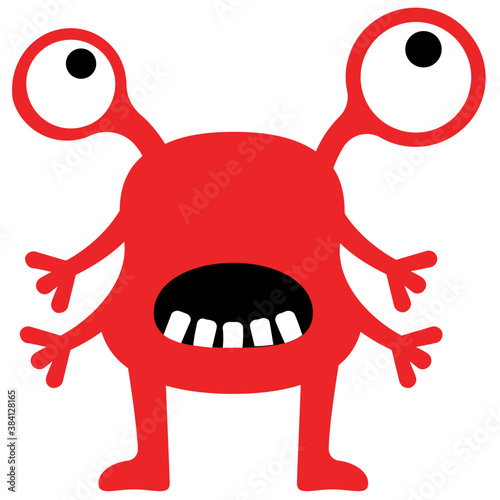 
Krumm monster having two eyes 
