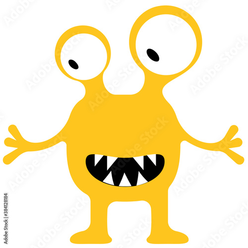 
Krumm monster having two eyes 
