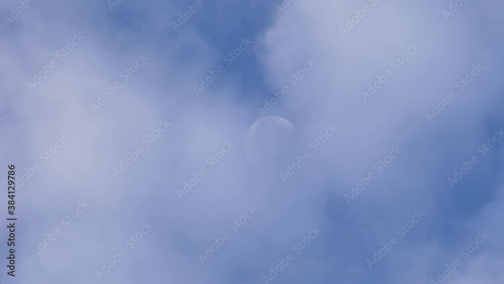 blue sky with clouds