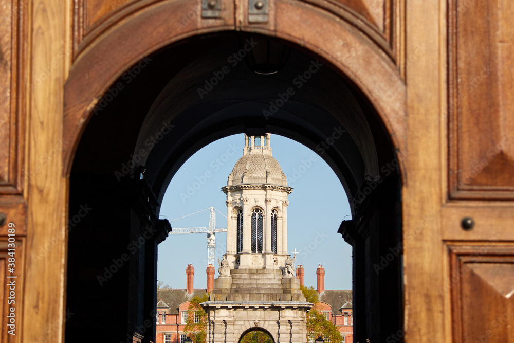 The Campanile of Trinity College, Dublin is a bell tower and one of its most iconic landmarks