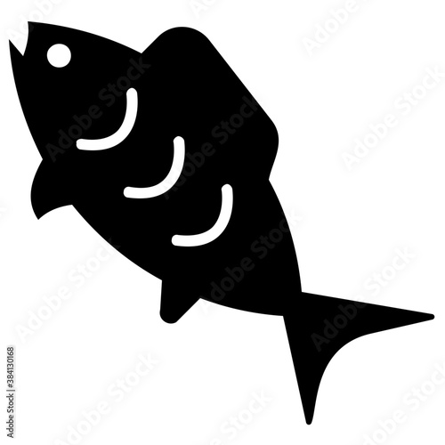 
An animal lives in the ocean having fins, fish 
