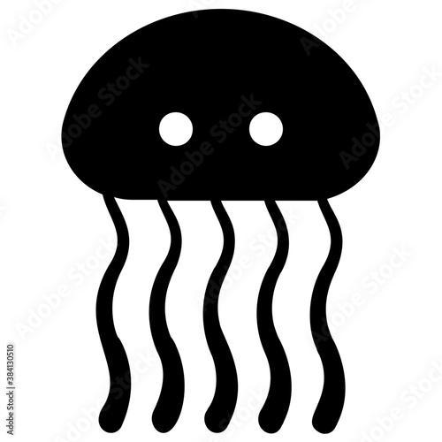 
An animal lives in the ocean having fins, fish 
