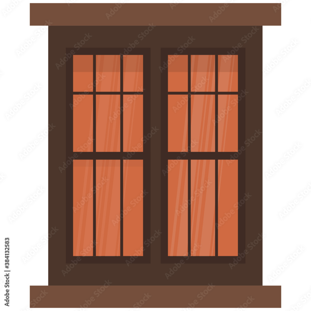 Flat icon design of window
Flat icon design of window
