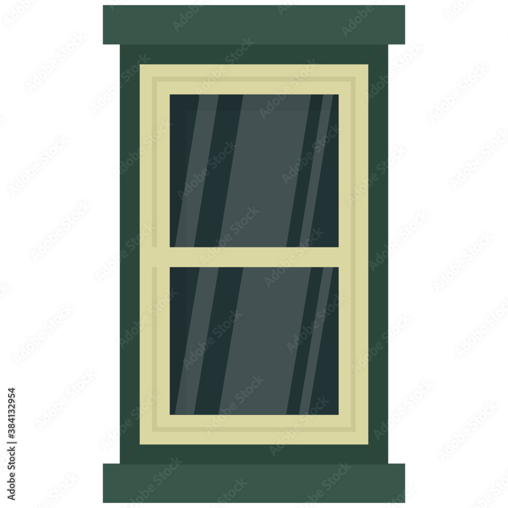 Flat icon design of window
Flat icon design of window
