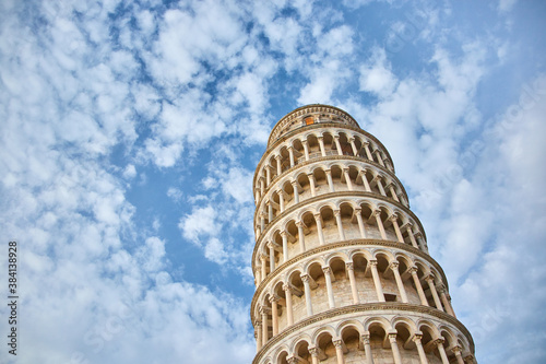Obraz na płótnie The leaning tower of Pisa in Pisa, Italy w salonie