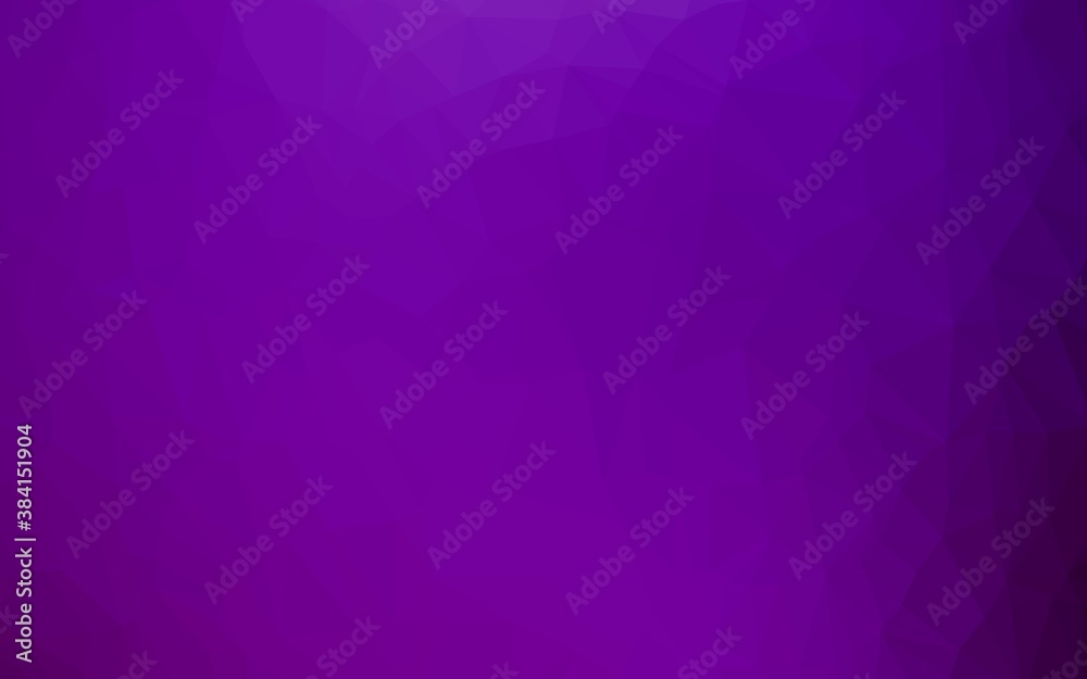 Light Purple vector shining triangular pattern. Light Purple vector shining triangular pattern.