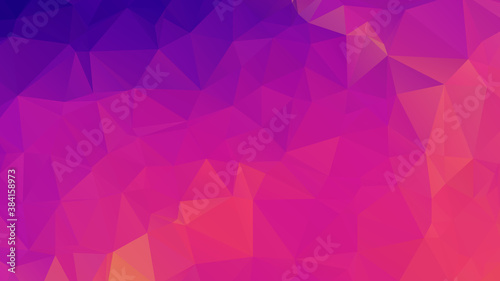 Abstract Color Polygon Background Design, Abstract Geometric Origami Style With Gradient. Presentation,Website, Backdrop, Cover,Banner,Pattern Template