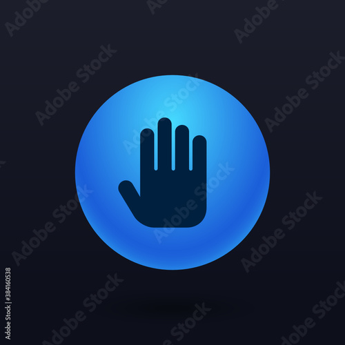 Hand - Button