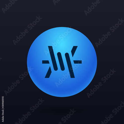 Barbed wire - Button