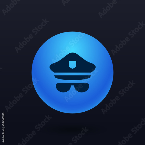 Police - Button