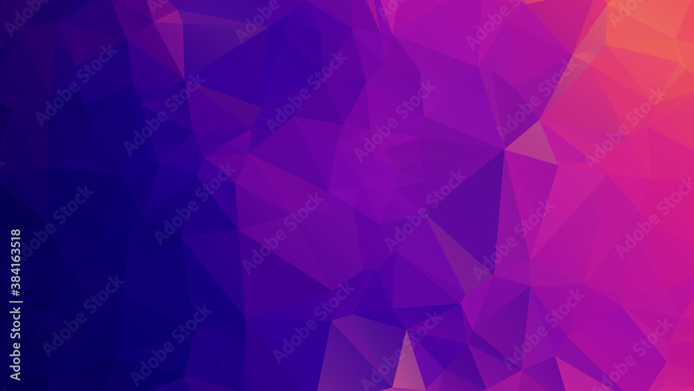 Obraz premium Abstract Color Polygon Background Design, Abstract Geometric Origami Style With Gradient. Presentation,Website, Backdrop, Cover,Banner,Pattern Template