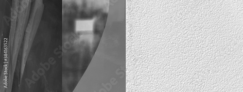 white grey abstract cement texture wall banner background