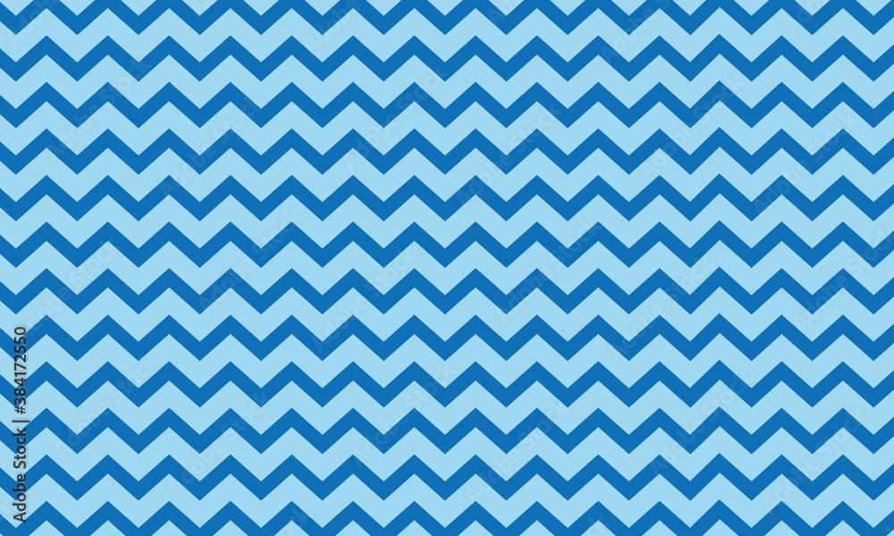 Seamless navy blue zig zag wavy chevron pattern on a light blue background vector Seamless navy blue zig zag wavy chevron pattern on a light blue background vector