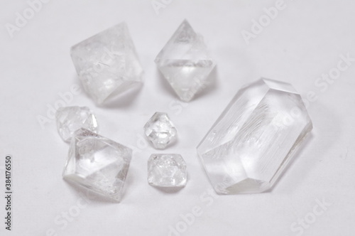 Foto ミョウバンの結晶