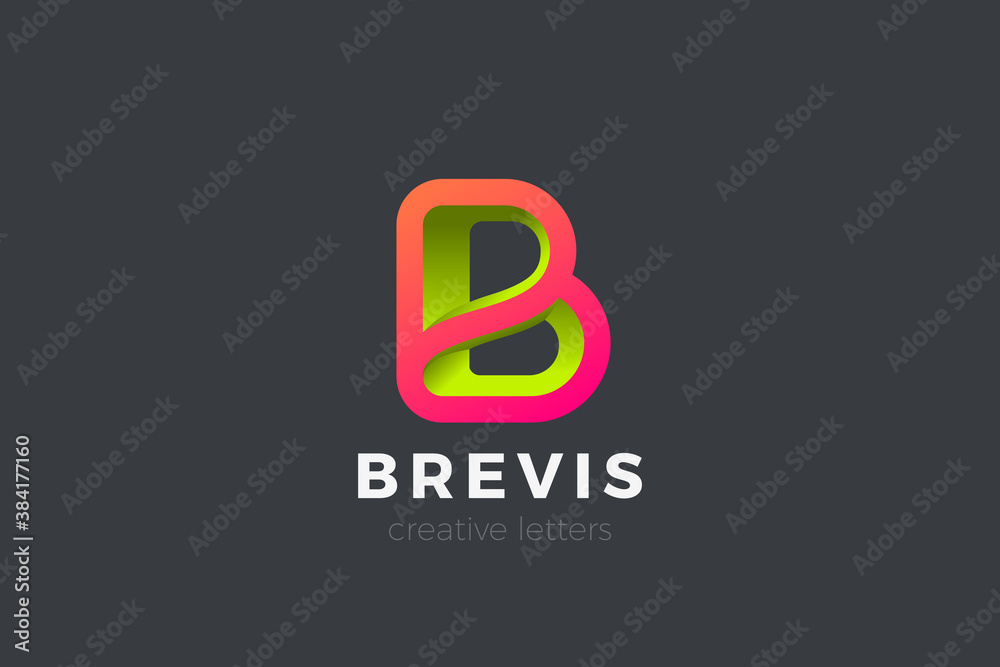 Letter B Logo design vector template. Business Finance Technology Logotype concept. Letter B Logo design vector template. Business Finance Technology Logotype concept.