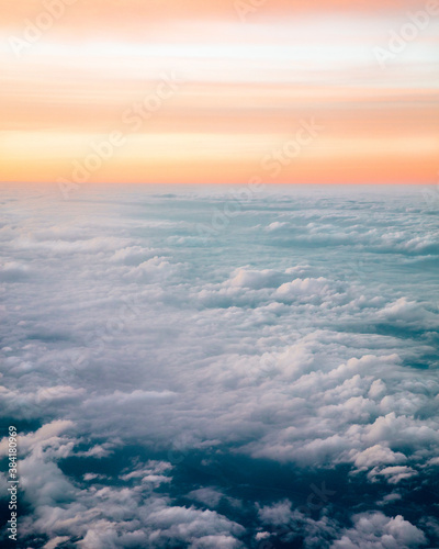 Fototapeta Naklejka Na Ścianę i Meble -  sky from aeroplane