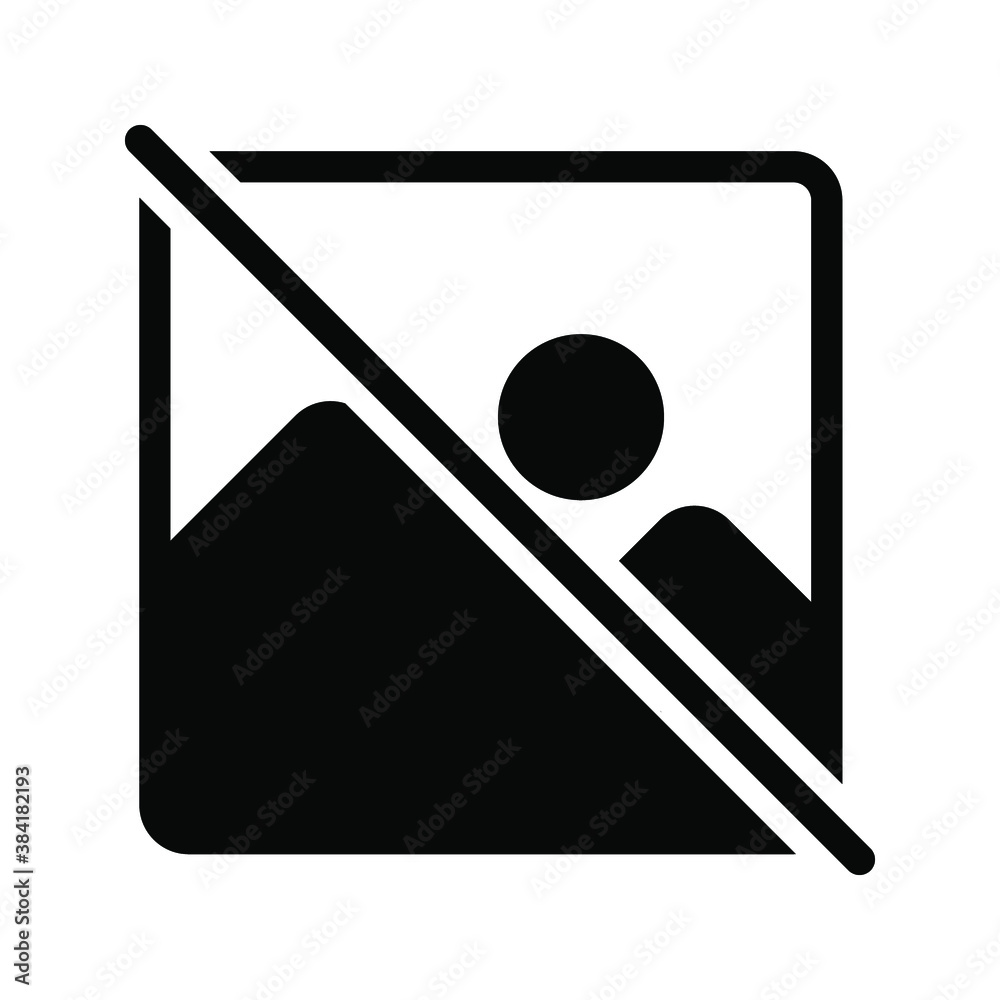 Picture icon, graphic design template vector. photography vector icon. Picture coming soon. Means that no photo. Missing image signed or uploading No image available or folder archive. vector illustra