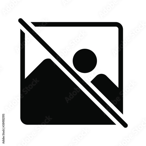 Picture icon, graphic design template vector. photography vector icon. Picture coming soon. Means that no photo. Missing image signed or uploading No image available or folder archive. vector illustra