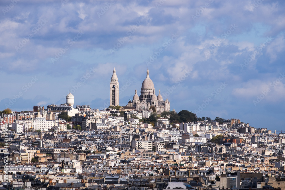 Montmartre mit Sacre-Coeur, Paris