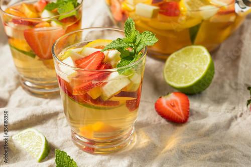 Boozy Refreshing White Wine Sangria