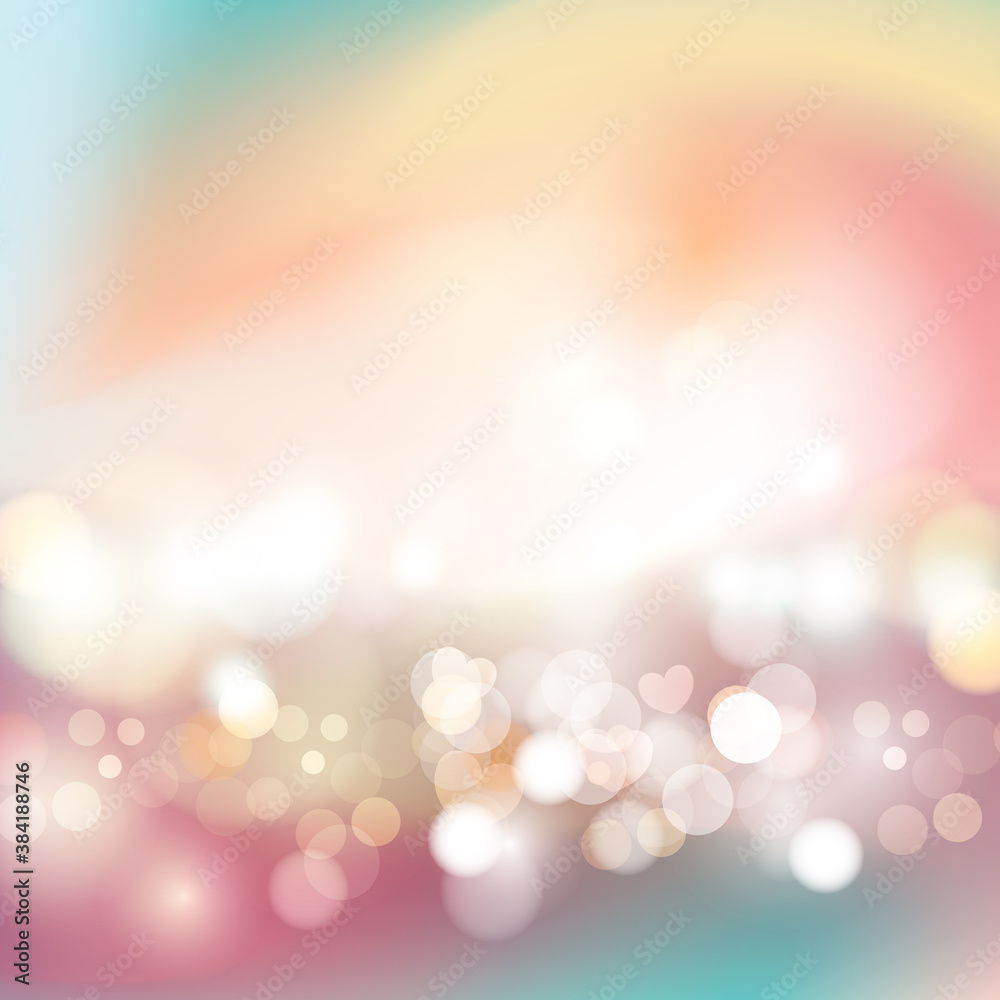 Festive background with defocused lights vector Festive background with defocused lights vector