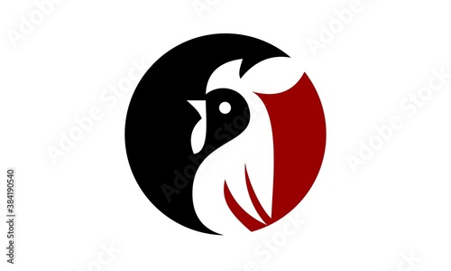 logo chicken vector 