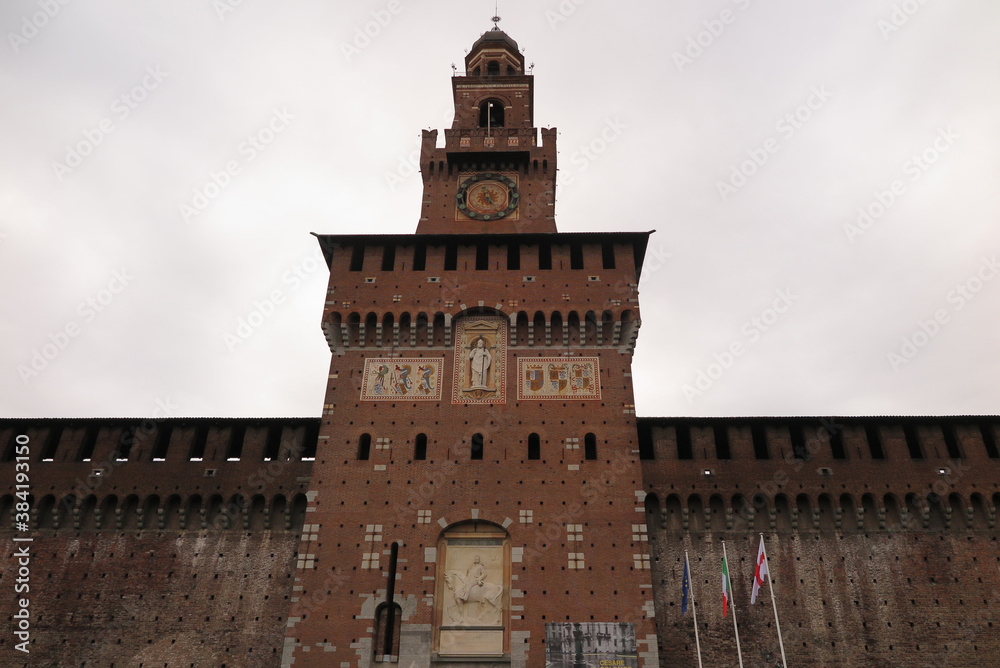 Milano. Castello Sforzesco.
