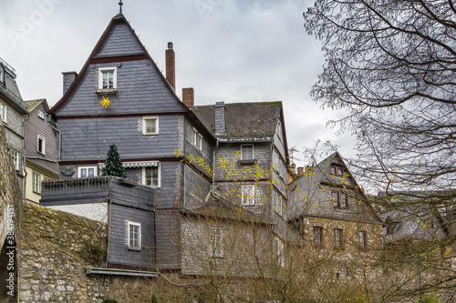 Historical houses in Wetzlar, Germany