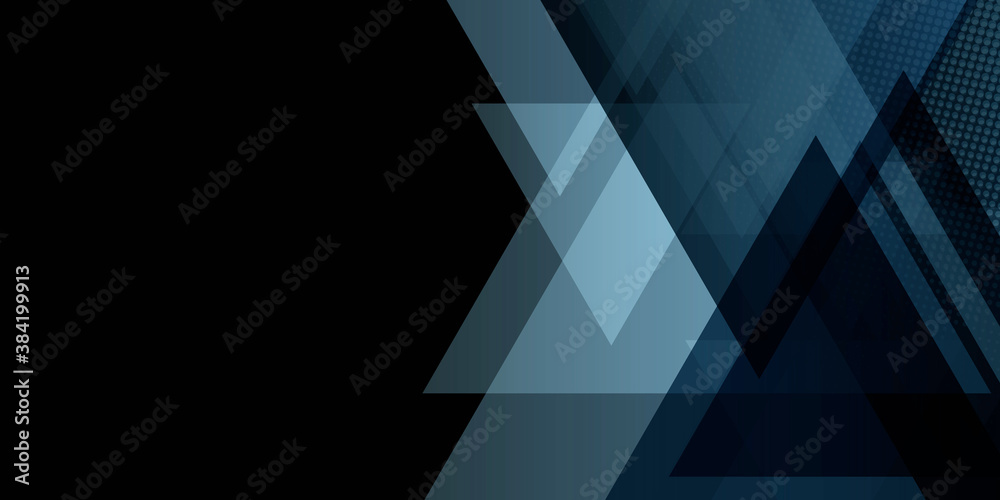 Abstract blue green black triangle abstract presentation background Abstract blue green black triangle abstract presentation background