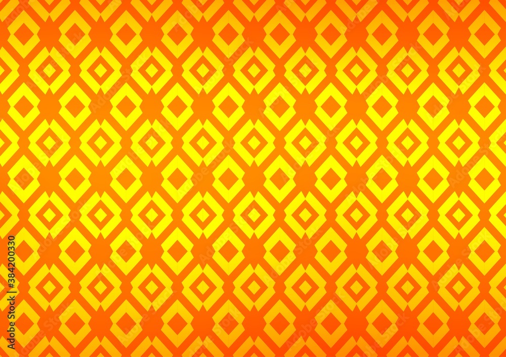 Light Orange vector template with crystals, rectangles. Light Orange vector template with crystals, rectangles.