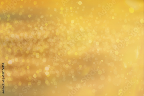 abstract golden background with bokeh