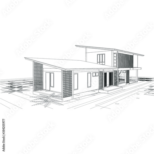 3d; abstract; architect; architectural; architecture; art; background; blueprint; build; city; concept; construction; design; drawing; engineering; exterior; frame; furniture; home; house; idea; illus