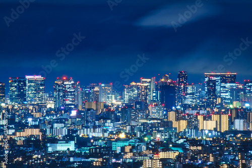 Osaka night city scape © Office ArTypop