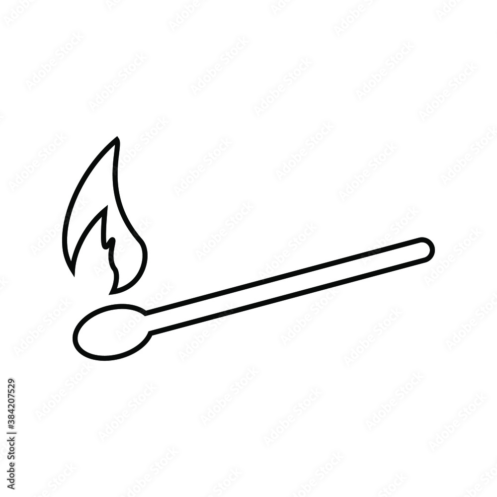 fire lighter icon vector sign isolated on white background. fire lighter symbol template color editable. eps 10 fire lighter icon vector sign isolated on white background. fire lighter symbol template color editable. eps 10