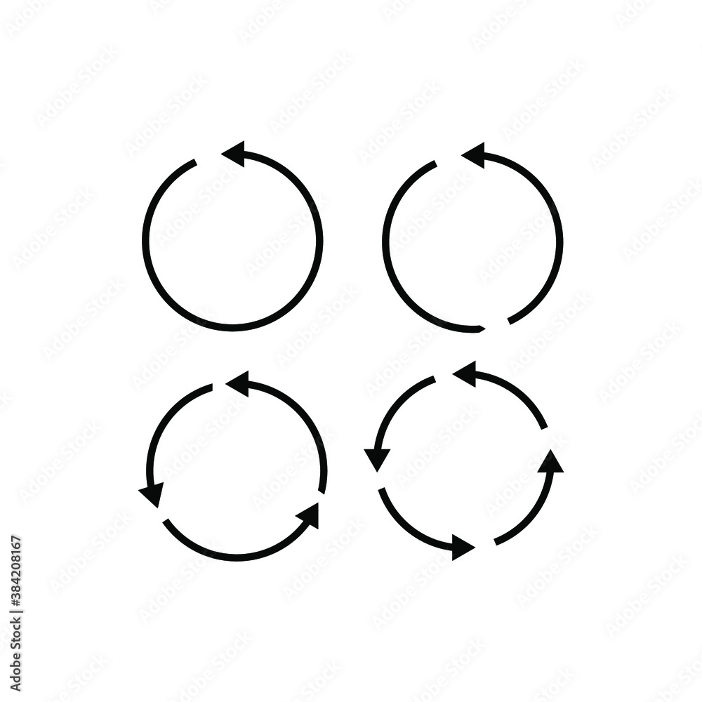 Set of black circle vector arrows. Vector Icons.eps 10 Set of black circle vector arrows. Vector Icons.eps 10