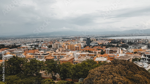 City view of Cagliary, Italy