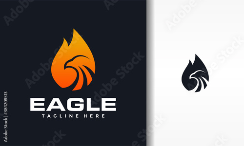 fire eagle flame logo