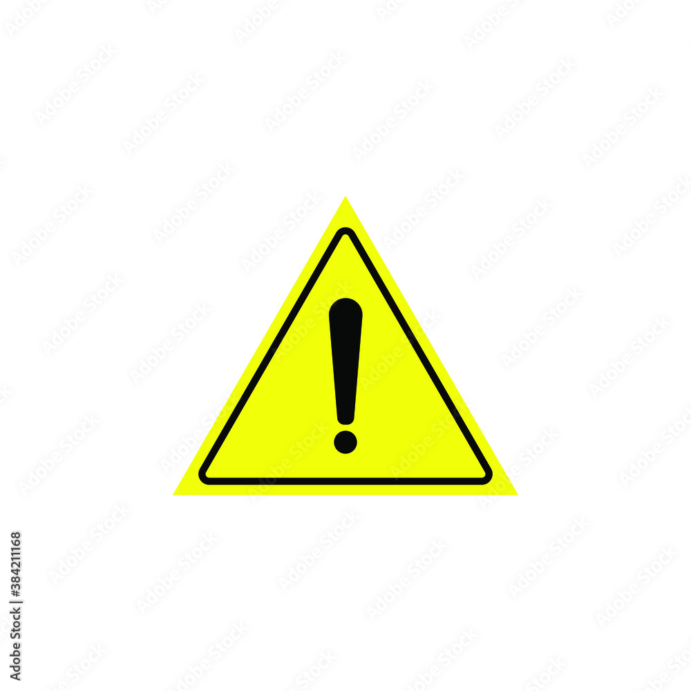 exclamation - caution icon vector design template. eps 10 exclamation - caution icon vector design template. eps 10