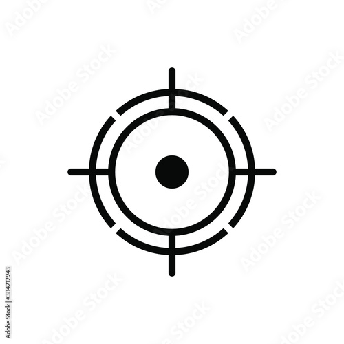 target icon with a white background. eps 10