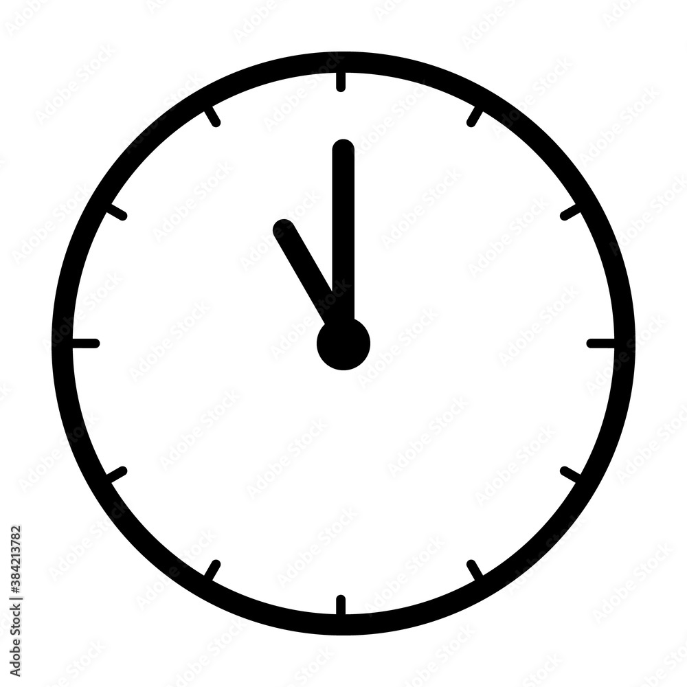 clock isolated on white background clock isolated on white background